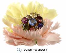 Coloured gemstones ring- Nalini Designs