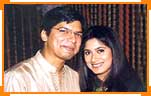 Shaan and Radhika Mukherji