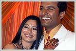 The happy couple - Tassnim and Sameer