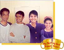Friends Indeed: Rajeev,Sudhir, Kavitha & Chaya
