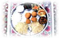 Ghevar & Choorma