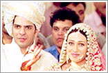 Karishma and Sanjay Kapur