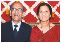 G.S Sainani and Pushpa