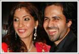 Emraan Hashmi with wife Parveen