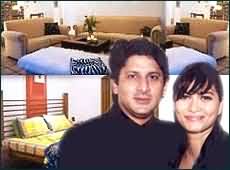 Maria and Arshad Warsi