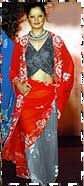 Sarong and bandhni