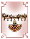 Gold meenakari and clay