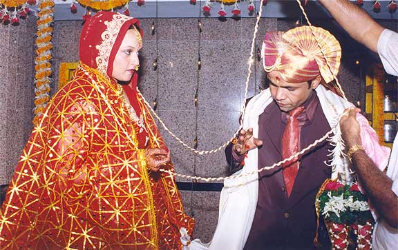 Radha and Rajpal Yadav