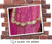 Shaded saree
