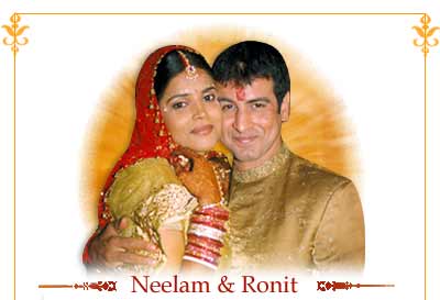 Neelam Bose and Ronit Roy