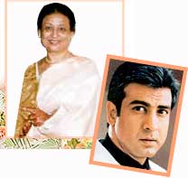 Dolly Bose & Ronit Roy
