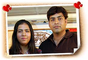 Sweta and Sudarshan
