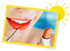 Use brighter lipcolours in the evening