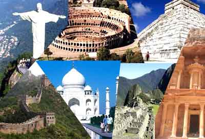 Pictures Of The New 7 Wonders Of The World