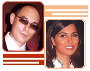 Lara Dutta & Kelly Dorjee