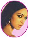 Nauheed in her casual hoops