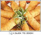 Chinese prawn rolls