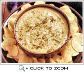 Curried white sauce dip with mustard