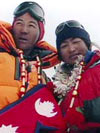 Moni Mule Pati and Pem Dorjee Sherpa