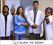 Arshad Warsi, Suresh Menon, Juhi Chawla, Irrfan Khan and Rajpal Yadav