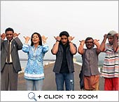 Irrfan Khan, Juhi Chawla, Arshad Warsi, Rajpal Yadav and Suresh Menon