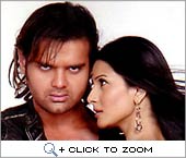 Mimoh Chakraborty with his co-star