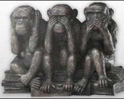 Monkeying Around: See, Hear & Say No Evil