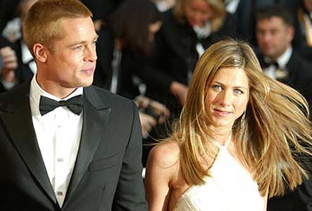 brad pitt and jennifer aniston wedding. Brad Pitt And Jennifer Aniston