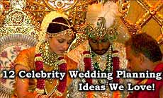 12 Celebrity Wedding Planning Ideas We Love!