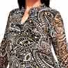Black Printed Tunic