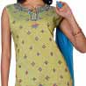 Embroidered Churidar Suit